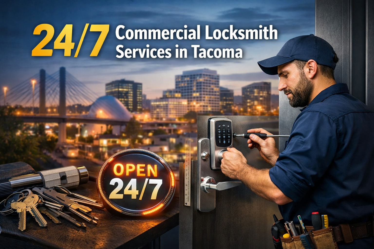 Locksmith Commercial 24/7  