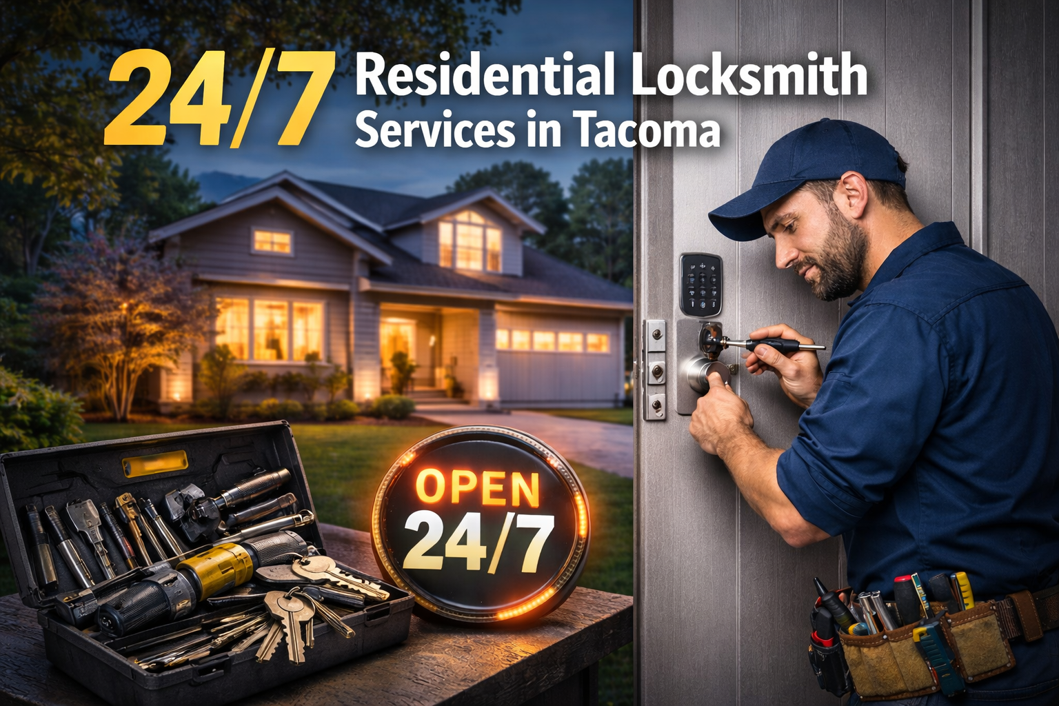 Residential locksmith service